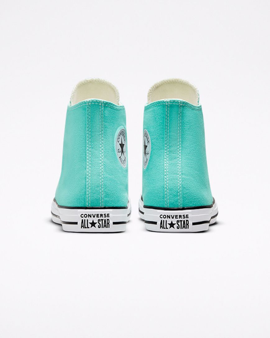 Women's Converse Chuck Taylor All Star Seasonal Color High Top Shoes Light Turquoise | AU 3C946L